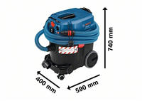 Bosch Professional 06019C3600, Bosch Professional Nass-/Trockensauger GAS 35 H AFC