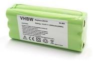 vhbw Staubsauger-Akku passend für Dirt Devil Fusion M611, Libero, M606, M606-1, M606-2, M606-3 Staubsauger (2000mAh, 14,4V, NiMH) 2000 mAh schwarz