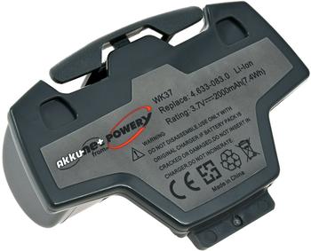 Akku-net Akku für Akku-Fensterreiniger Kärcher WV5 Powery 3,7V Li-Ion