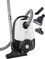 Hanseatic Bodenstaubsauger "Carbon Optik, Platzsparend verstaubar, Unter 75dB" 800 W