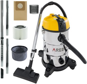 Arebos Industriestaubsauger Nass- & Trockensauger 2300W Staubsauger 30L Gelb