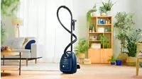 BOSCH Bodenstaubsauger "BGD38BU2 Freistehfunktion, Blau, Hygienefilter" 600 W mit