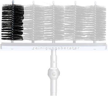 Lewi QLEEN 71504 Ersatzbürste schwarz 85 mm Lamellenreiniger Bürste als Ersatz für Bürstenträger