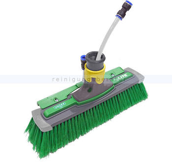 Unger NFK28 Power Bürste nLite gesplissene Borsten 28 cm inkl. Schlauch mit Schnellanschluss, spezielle Spüldüsen