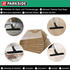 Parkside 10 Parkside Staubsaugerbeutel für Nass-Trocken-Sauger PWD 25, 30, PNTS 23, 30, 1400, 1500 A1, A2, B1, C1, D1, B2, B3, E2, C4, D5, F2, H