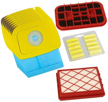 JaTop 10 Staubsaugerbeutel Filter Set Duft geeignet für Electrolux Lux 1 D 820 Royal
