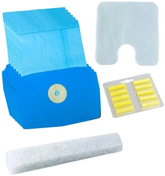 JaTop 10 Staubsaugerbeutel inkl. Filter Set geeignet für Lux Electrolux 770-795