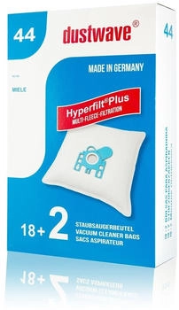 Dustwave 20 Staubsaugerbeutel passend für Wolf - 0540 / 540 Markenstaubbeutel - + inkl. Microfilter