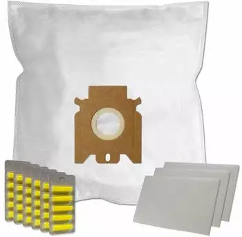 PakTrade SET - 30 Staubsaugerbeutel + 30 Duft + 3 Filter geeignet für Miele S2131 - S 2131 / S5481 - S 5481 / S284i - S 284i / S8380