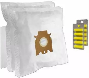 PakTrade 10 Staubsaugerbeutel + 10 Duft + Filter geeignet für Miele Allervac Hepa Plus, S 300 i - 399 i, Powermax, Solution Hepa TT 2000