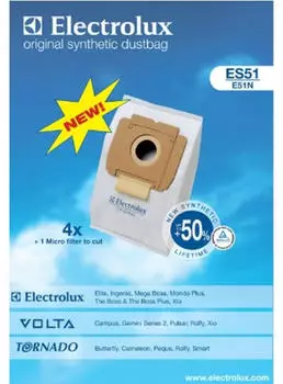 Electrolux 4 Staubsaugerbeutel ES51