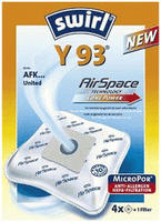 Y93 Y95 Airspace Staubsaugerbeutel 4 St. - Swirl