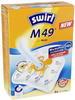 Swirl Staubsaugerbeutel M 49 Pure Air, 4 Stück, mit Ersatzfilter, für...