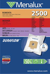 Menalux 2500 Duraflow 4 St.