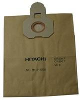 Hitachi Papierfilterbeutel 3-lagig für CV200/300/400 P 5 Stück Papierfiltertüten 3-lagig, Originaltüte