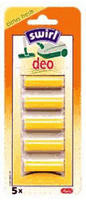 Swirl 279306, swirl Staubsauger-Deo-Sticks Citrus 5 St., 1 Pack