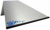 SkinLegis Buchst&uuml;tze (Aluminium) - BluePrint - 80 mm mit Gummikante (Ziegler/Tremel)