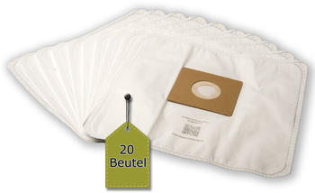 eVendix Staubsaugerbeutel passend für Grundig VCC 7750 A (20 Staubbeutel + 2 Mikro-Filter )