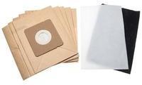 AccuCell 5x Staubsaugerbeutel Papier + 1x Mikrofilter wie Rowenta ZR003901