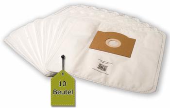 eVendix Staubsaugerbeutel passend für Fakir S 200 - 250 Serie, 10 Staubbeutel + 1 Mikro-Filter ähnlich wie Original Fakir Staubsaugerbeutel 2412 805