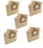 vhbw 50x Staubsaugerbeutel kompatibel mit Alaska WVC 1600 (R) Staubsauger - Papier, sandfarben