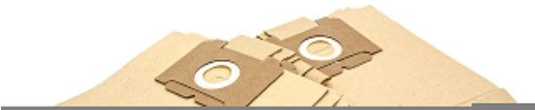 vhbw 10 Staubsaugerbeutel aus Papier passend für Staubsauger Alfatec A 3715 / A3715, A