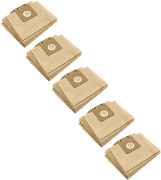vhbw 50x Staubsaugerbeutel kompatibel mit NilfiskAlto GD 1000, 1000 Series, 1005, 1010, 111, 2000, 710, 910, 911 Staubsauger - Papier, braun