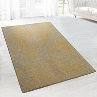 Floordirekt Teppich auf maß York Gelb Rechteckig 500 mm x 3000 mm