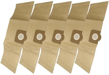 Hossi's Wholesale 5 Industrie- Baustellen- Gewerbe- Heavy Papier Staubsaugerbeutel passend für Bosch AmphibiX-X- Serie, Typ W, Typ X-, 6.959-130.0