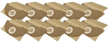 Hossi's Wholesale 10 Industrie- Baustellen- Gewerbe- Heavy Papier Staubsaugerbeutel passend für Kärcher WD 2.200 à WD 2.299, 6.904-322