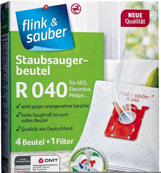 flink & sauber Staubsaugerbeutel R040