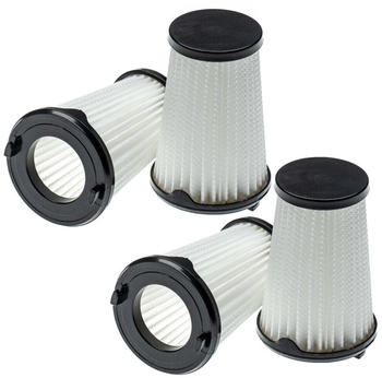 vhbw 4x Faltenfilter kompatibel mit AEG CX7-2-45AN, CX7-2-45B360, CX7-2-45BM, CX7-2-45I360, CX7-2-45IM Nass- & Trockensauger - Filter, Patronenfilter
