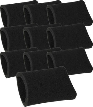 vhbw 10xfilter kompatibel mit Kärcher WD3.300M, WD3.300, WD2.500, WD 2.400, WD 3.310, WD 2.xxx, WD 2.250