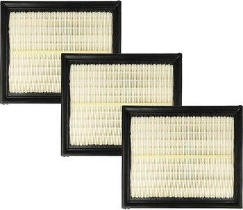 vhbw Filterset 3xfilter kompatibel mit Lidl Parkside PPWD 30 A1 Hauptfilter
