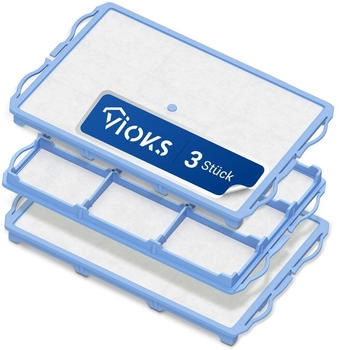 VIOKS Staubsaugerfilter 3xSet Filter Alternativ Bosch 00578863 VZ01MSF