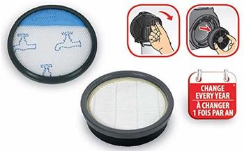 Rowenta ZR904301 Filter-Set f&uuml;r Staubsauger | ohne Beutel | f&uuml;r Swift Power Cyclonic | Grau