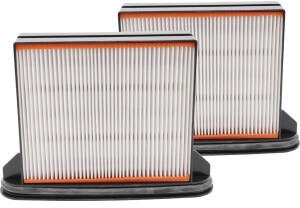 vhbw 2x Staubsaugerfilter kompatibel mit Starmix ISP iPulse L-1635 BASIC, ISP iPulse M-1635 SAFE / PLUS Staubsauger HEPA-Faltenfilter-Nassfilter