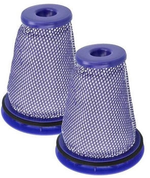 vhbw 2x Vormotorfilter kompatibel mit Dyson Big Ball 1, Allergy, 2, Allergy 2 Staubsauger Motorschutzfilter, Abwaschbar