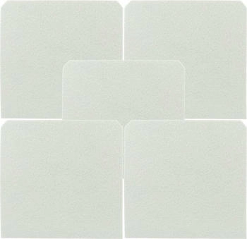 vhbw 5x Motorschutz-Filter kompatibel mit Philips PowerLife Eco FC8325, FC8326, FC8320, FC8323, FC8324, FC8321, FC8322 Staubsauger