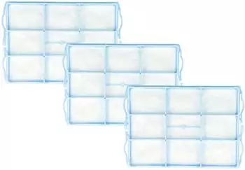 vhbw 3x Filter Ersatz für Bosch/Siemens 00187622, 483781, 578863, 00616268, 00618907, BBZ190AF, VZ01MSF, VZ01MSF00