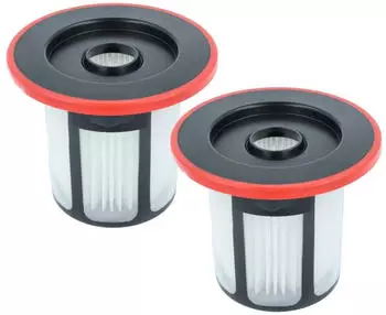 vhbw 2x Staubsaugerfilter Kompatibel Mit Bosch Bcs611p4a02, Bcs611p4a03, Bcs611p4a04, Bcs611p4a07 Staubsauger Hepa-filter Rot Schwarz Weiß
