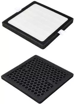 Toolcraft FE-300FS2 Ersatzfilter-Set HEPA H13/H14 (PM2,5) / Geruchsfilter, 2er-Pack (TO-9127608)