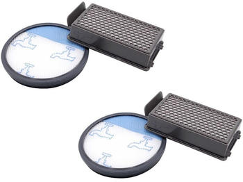 vhbw Staubsaugerfilter Set 4-teilig passend für Rowenta RO3953EA, RO3955EA, RO3969EA, RO3985EA, RO3995EA Staubsauger HEPA Abluftfilter Vormotorfilter
