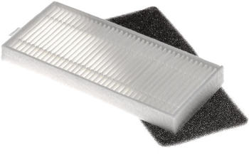 vhbw Staubsaugerfilter Set passend für Ecovacs Deebot N79, N79S Staubsauger Hepa-Filter, Schaumstoff Filter
