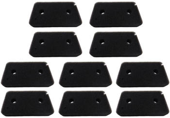 TradeShop 10x Schwammfilter / Schaumfilter / Filtermatte für Miele Eco DA6390W PT5137WP Ecoactive T7950 WP T7950WP T7952WP T7953WP T7954WP T7900WP