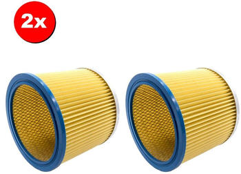 TradeShop 2x Rund-Filter Patrone Ersatz für Lavor 3.752.0032, GBX 22 32, GN 22 32, GNX 22 32 Nilo, GSA 300, Nilo, Pondy, Lavorwash Ashley 100 Ashley 300 GBX 22