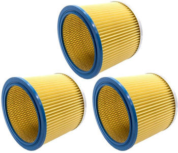 TradeShop 3x Lamellenfilter Dauerfilter Ersatz für Aqua Vac 7405 7407P 7408P 7409 7409P 7413 7413B 7413B/P 7423 760 8103B 8202B 8203 8203B 8203P 8204 8204B
