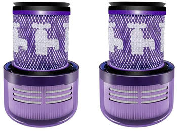 TradeShop 2x Trade-Shop HEPA-Filter / Vormotorfilter / Staubsaugerfilter kompatibel mit Dyson V12, V12 Slim, V12 Detect Slim Absolute, V12 Detect Slim
