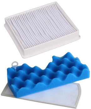 TradeShop 3in1 Set Schwammfilter + HEPA-Filter + Mikrofilter für Samsung SC4360 SC436S SC4370 SC4380 SC438S SC4390 SC43E0 SC4470 SC4471 SC4472 SC4473 SC4474
