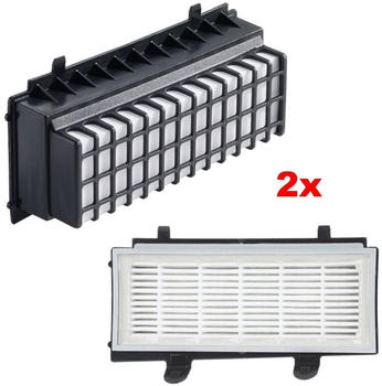 TradeShop 2x HEPA-Filter für Bosch Relaxx's Serie wie Relaxx'x AllergyPlus, Animal, Parquet, ProPerform, ProSilence, ProSilencePlus, Zoo'o ProAnimal / Abluftfilter